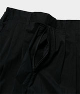 SSSTEIN "WINDPROOF NYLON EASY WIDE TROUSERS"