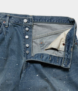 SSSTEIN "VINTAGE REPRODUCTION SPLASHED DENIM JEANS"