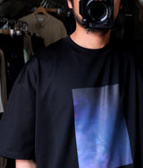 SSSTEIN "OVERSIZED PRINT TEE - RECEPTIVITY -"