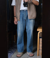 A.PRESSE "No.2 Washed Denim Pants"