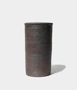 Komura Kihan "Breathing jar (fermentation jar) cylindrical type" (Okinawa, Arayaki)