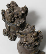 Komura Kihan"Kiln-transformed Shisa (pair)" (Okinawa, Arayaki)