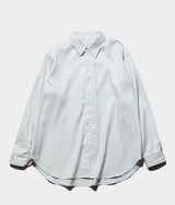 A.PRESSE "Double Weave Twill Regular Collar Shirt"