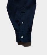A.PRESSE "Double Weave Twill Regular Collar Shirt"