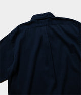 A.PRESSE "Double Weave Twill Regular Collar Shirt"