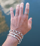 XOLO JEWELRY "Horn Link Bracelet -12mm-"
