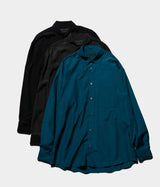 YOKE "RAYON COTTON REGULAR COLLAR SHIRT"