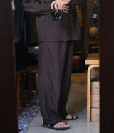 YOKE "RAYON COTTON EASY PANTS"