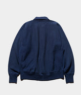 A.PRESSE "Vintage Half Zip Sweat Shirt"