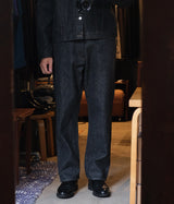 A.PRESSE "Black Washed Denim Pants"