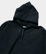A.PRESSE "Vintage Half Zip Sweat Hoodie"