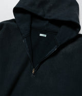 A.PRESSE "Vintage Half Zip Sweat Hoodie"