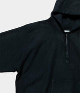 A.PRESSE "Vintage Half Zip Sweat Hoodie"