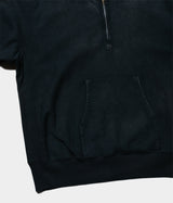 A.PRESSE "Vintage Half Zip Sweat Hoodie"