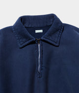 A.PRESSE "Vintage Half Zip Sweat Shirt"