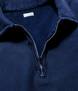 A.PRESSE "Vintage Half Zip Sweat Shirt"