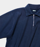 A.PRESSE "Vintage Half Zip Sweat Shirt"