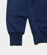 A.PRESSE "Vintage Half Zip Sweat Shirt"