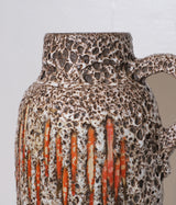 FAT LAVA "Scheurich Lora Vintage Germany Pottery Vase 255"