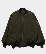 SSSTEIN "WINDPROOF NYLON OVERSIZED FLIGHT JACKET"