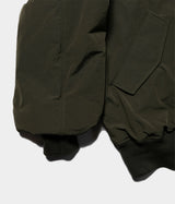 SSSTEIN "WINDPROOF NYLON OVERSIZED FLIGHT JACKET"