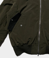 SSSTEIN "WINDPROOF NYLON OVERSIZED FLIGHT JACKET"