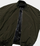 SSSTEIN "WINDPROOF NYLON OVERSIZED FLIGHT JACKET"