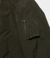 SSSTEIN "WINDPROOF NYLON OVERSIZED FLIGHT JACKET"