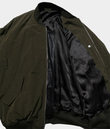 SSSTEIN "WINDPROOF NYLON OVERSIZED FLIGHT JACKET"