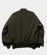SSSTEIN "WINDPROOF NYLON OVERSIZED FLIGHT JACKET"