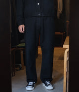 A.PRESSE 2025 Style1 "No.37 Washed Wide Denim Pants"