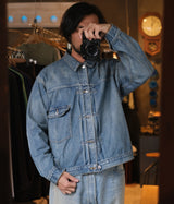 A.PRESSE 2025 Style1 "1st Type Denim Jacket"
