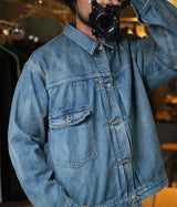 A.PRESSE 2025 Style1 "1st Type Denim Jacket"