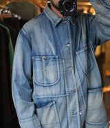 A.PRESSE 2025 Style1 "Vintage Coverall Jacket"
