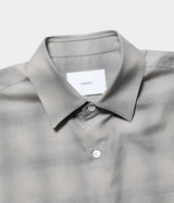SSSTEIN 25SS "C/R CHECK OVERSIZED SS SHIRT"