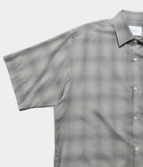 SSSTEIN 25SS "C/R CHECK OVERSIZED SS SHIRT"