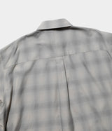 SSSTEIN 25SS "C/R CHECK OVERSIZED SS SHIRT"
