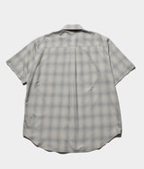 SSSTEIN 25SS "C/R CHECK OVERSIZED SS SHIRT"