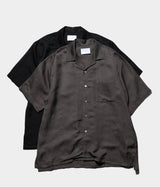 SSSTEIN 25SS "VIS/LI TWILL OVERSIZED OPEN COLLAR SS SHIRT"