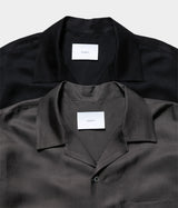 SSSTEIN 25SS "VIS/LI TWILL OVERSIZED OPEN COLLAR SS SHIRT"