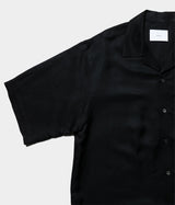SSSTEIN 25SS "VIS/LI TWILL OVERSIZED OPEN COLLAR SS SHIRT"