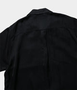 SSSTEIN 25SS "VIS/LI TWILL OVERSIZED OPEN COLLAR SS SHIRT"