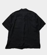 SSSTEIN 25SS "VIS/LI TWILL OVERSIZED OPEN COLLAR SS SHIRT"