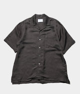 SSSTEIN 25SS "VIS/LI TWILL OVERSIZED OPEN COLLAR SS SHIRT"