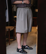SSSTEIN 25SS "WIDE EASY SHORT TROUSERS"