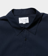 STILL BY HAND "SH05251" Cupro mixed pullover shirt