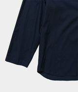STILL BY HAND "SH05251" Cupro mixed pullover shirt