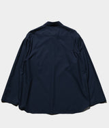 STILL BY HAND "SH05251" Cupro mixed pullover shirt