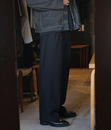A.PRESSE 2025 Style1 "Wool Gabardine Trousers"
