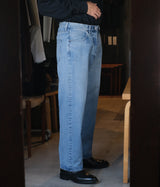 A.PRESSE "Washed Denim Pants"